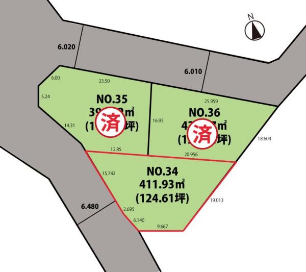 上山市みはらしの丘の売土地