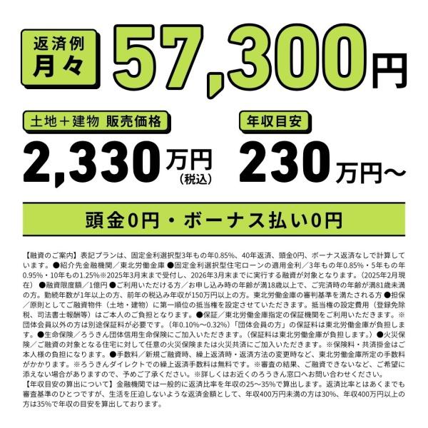 新庄市五日町の新築一戸建