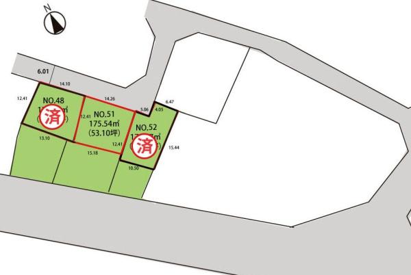 東根市大字六田の売土地