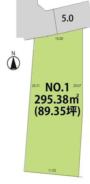 米沢市城南５丁目の新築一戸建