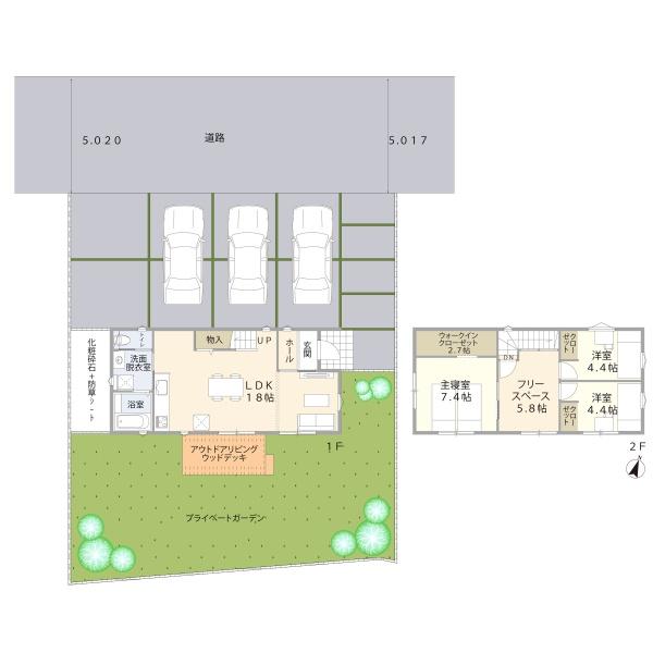 米沢市御廟１丁目の新築一戸建