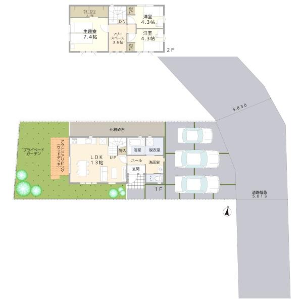 南陽市三間通の新築一戸建