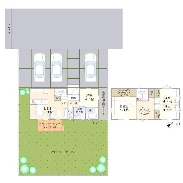 米沢市中田町の新築一戸建