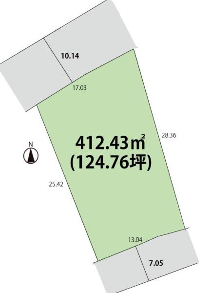 山形市みはらしの丘２丁目の売土地