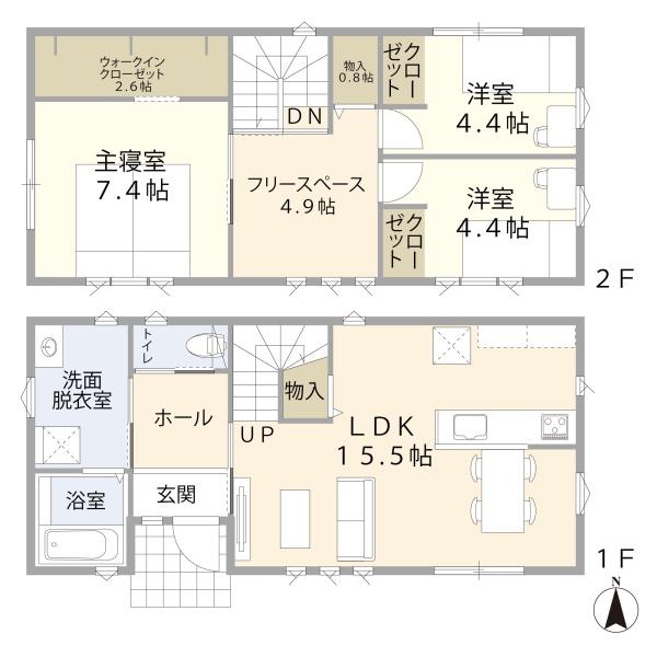 東根市六田２丁目の新築一戸建