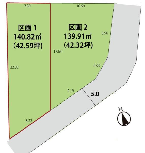 鶴岡市錦町の売土地