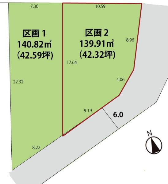 鶴岡市錦町の売土地