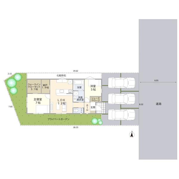 山形市北町１丁目の新築一戸建