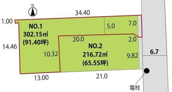鶴岡市文園町の売土地
