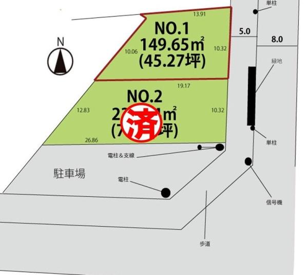 鶴岡市苗津町の売土地
