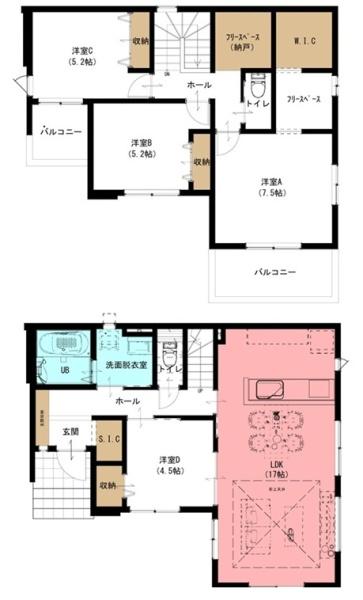 山形市鈴川町２丁目　1号棟