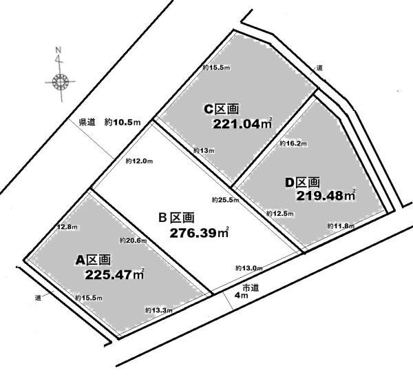 山形市蔵王半郷分譲地 B区画