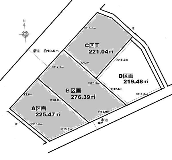 山形市蔵王半郷分譲地 D区画