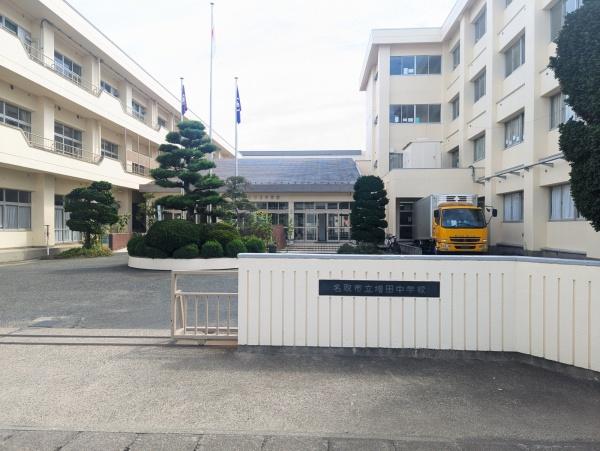 名取市上余田字市坪の新築一戸建(名取市立増田中学校)