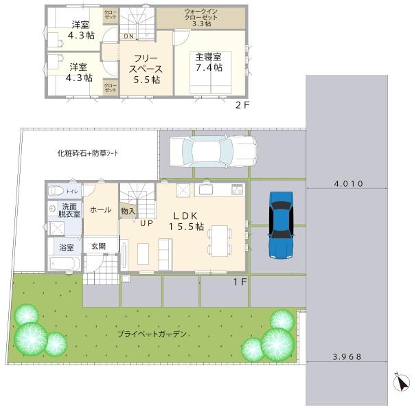 仙台市青葉区鷺ケ森１丁目の新築一戸建