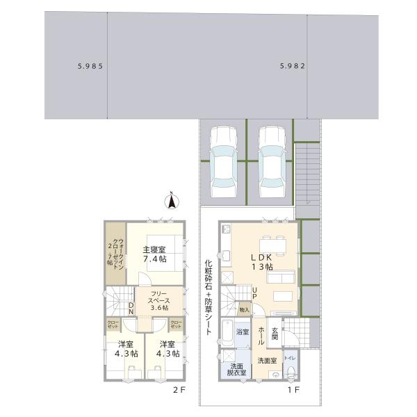 仙台市青葉区川平３丁目の新築一戸建