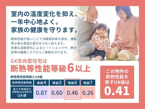 仙台市泉区寺岡２丁目の新築一戸建