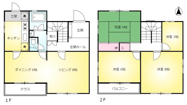 名古屋市緑区鳴子町３丁目の中古一戸建