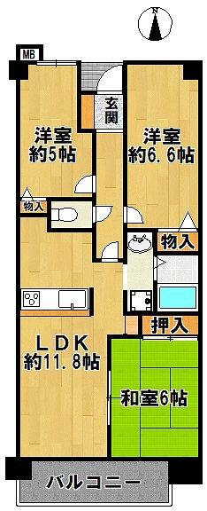 サンディパークスⅠ番館