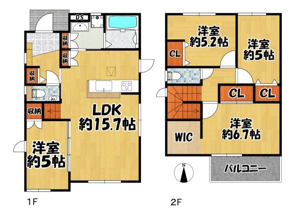 神戸市北区上津台６丁目の中古一戸建