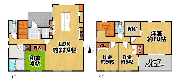 神戸市北区上津台２丁目の中古一戸建て