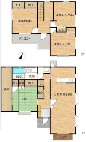 西宮市すみれ台３丁目の中古一戸建て