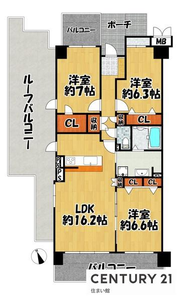 弥生が丘Ⅱ番館D棟