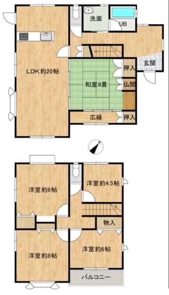 三田市つつじが丘南２丁目の中古一戸建て