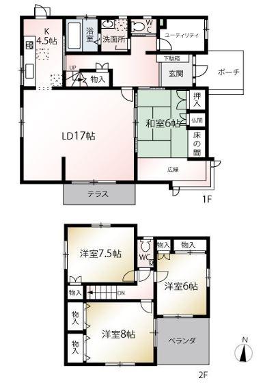 三田市友が丘３丁目の中古一戸建て