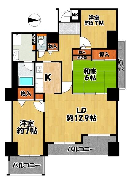三田カルチャータウンリフォレＧ棟