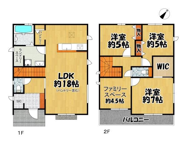 東有野台３丁目戸建　A号棟