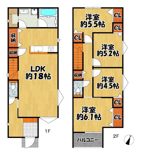 鹿の子台北町5丁目新築戸建４号地