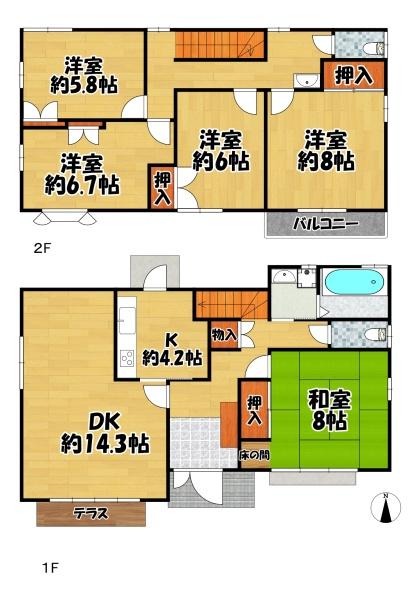 鹿の子台南町３丁目戸建