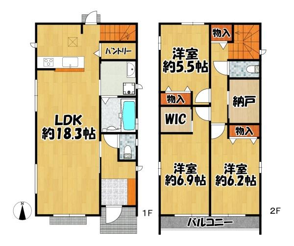 鹿の子台北町4丁目新築戸建２号地