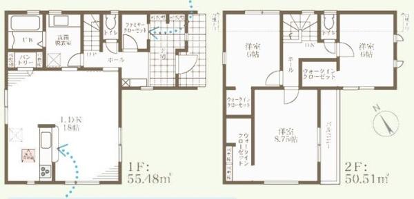道場町新築戸建　第１期　２号棟