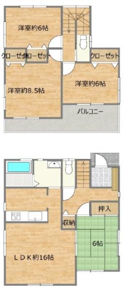 西宮市山口町上山口１丁目の中古一戸建て