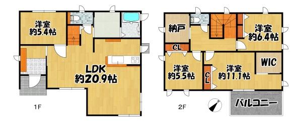 三田市けやき台６丁目の中古一戸建て