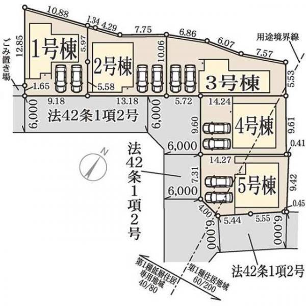 西山新築戸建２期　１号棟