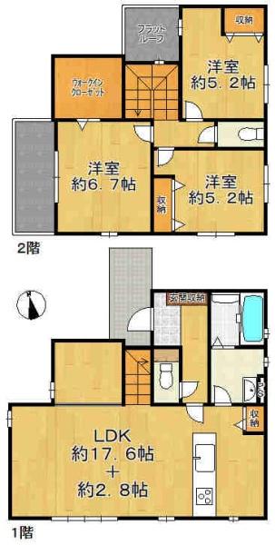 神戸市北区鹿の子台南町４丁目の新築一戸建