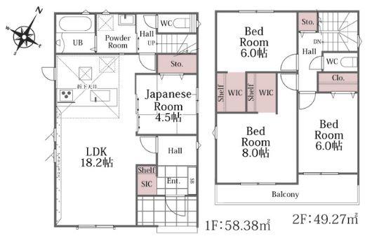 山口町上山口１丁目　１期　３号棟