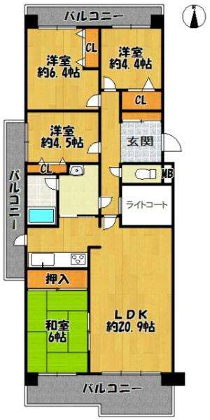 神戸ヒルズデイズＬＥ棟