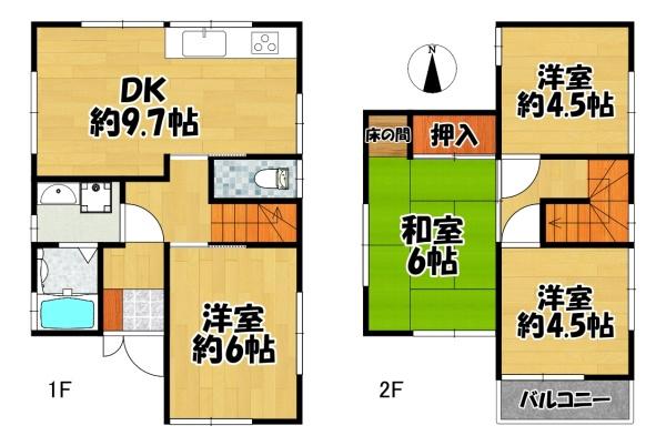 三輪４丁目戸建