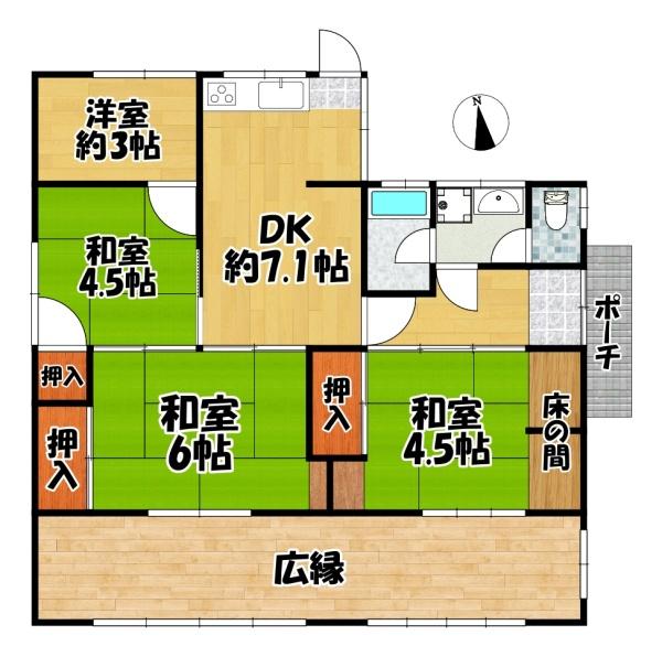 下井沢平屋建