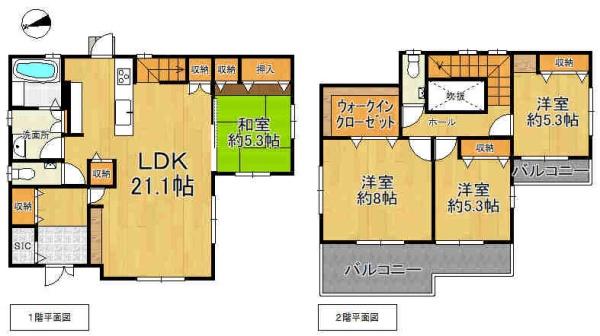 三田市下深田の中古一戸建