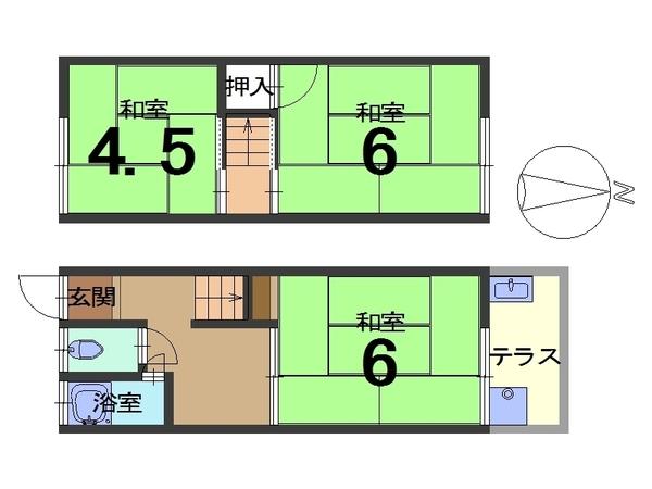 石田大山町＿中古一戸建