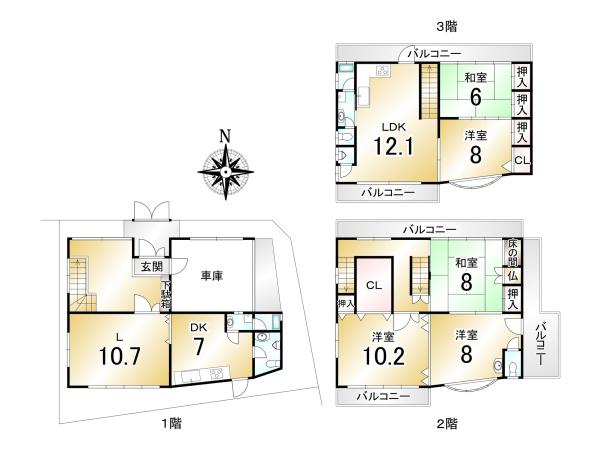 向島善阿弥町＿中古一戸建