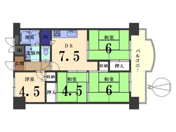 向島ニュータウン第三街区G棟