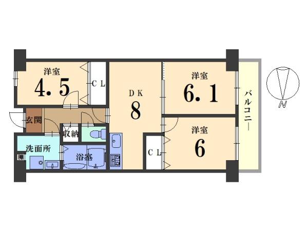 コトーハイツ伏見稲荷A棟