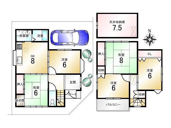 桃山町正宗＿中古一戸建