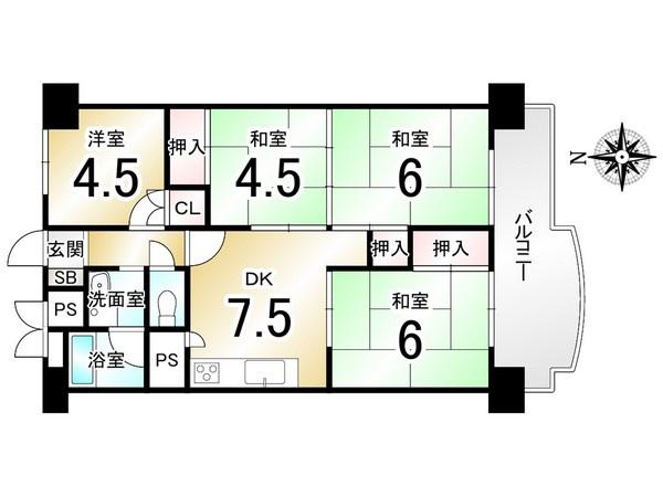 向島ニュータウン第三街区E棟
